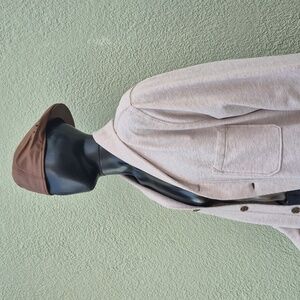 J. Crew Beige Authentic Fleece Cardigan